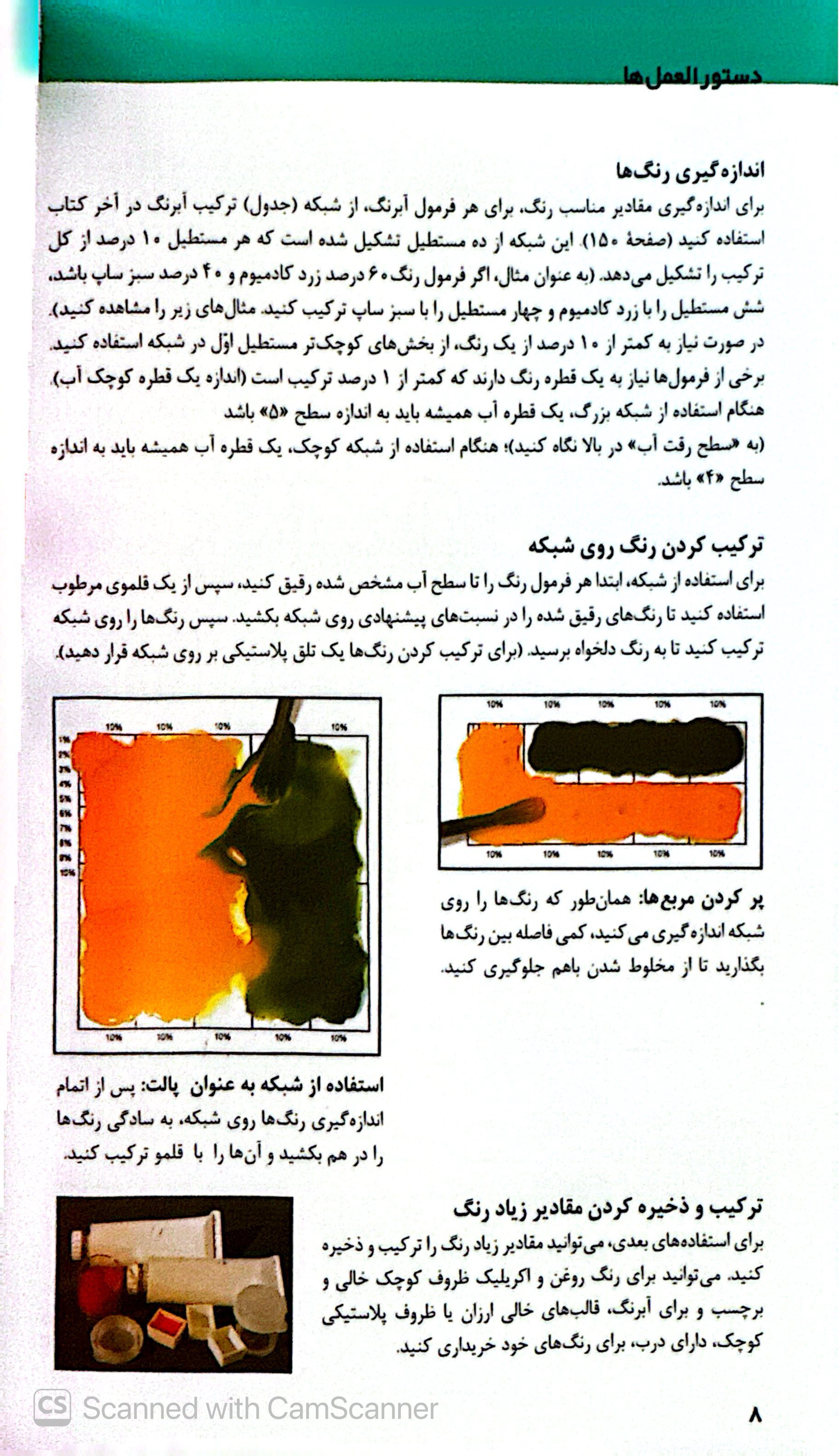 کتاب ۱۵۰۰ فرمول ترکیب رنگ 